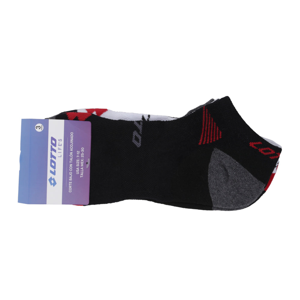 3 Pack Calcetas Borre Men