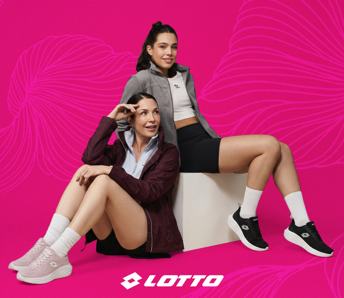 Tenis para mujer: cómo elevar tu estilo con la colección de mujer Lotto