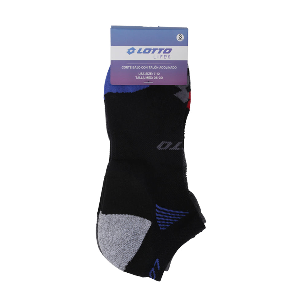 3 Pack Calcetas Borre Men