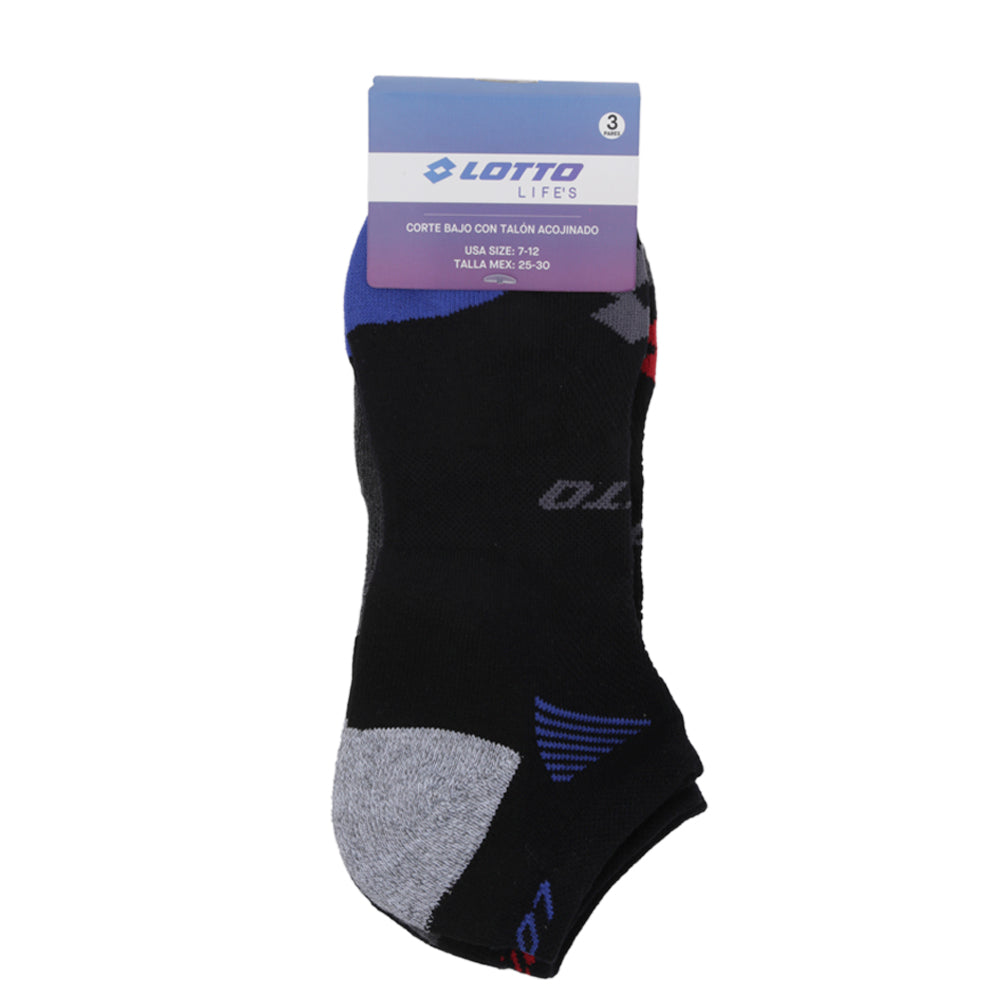 3 Pack Calcetas Borre Men